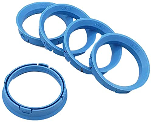 5 x ZENTRIERRINGE DISTANZRING für ALUFELGEN FZ64 66,6-56,6 mm CMS, DBV, Proline Wheels, Schmidt Revolution