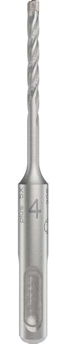 Bosch PRO 5X 4 Cutter Head SDS Plus Masonry Drill Bit 4mm 110mm Pack of 1