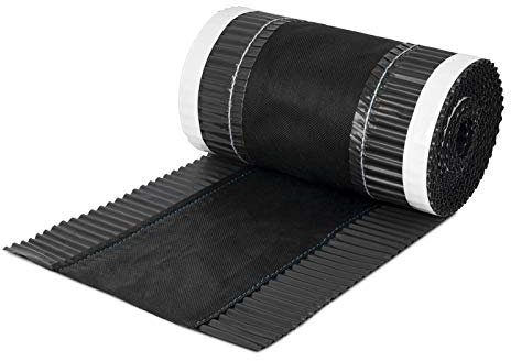 DQ-PP FIRSTBAND | Länge 5m | vRoll | Breite 390mm | Graphit RAL 7016 |Aluminium PP Vlies | Selbstklebend | Dach Dachfirst Firstrolle First Rollfirst Band | Grat Gratrolle Gratband Firstabdeckung