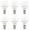 Linkind E14 Dimmbar Led 4.5W Golf Ball P45/ G45 Lampe, ersetzt 40 Watt, 5000K Tageslicht-Weiß E14 Leuchtmittel 500LM, 6 Stück