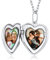 Personalised Locket Necklace Gifts for Women Girl Christmas Anniversary Family Photos Necklace