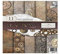 ITD Collection - Reispapier Kreativset A4 Decoupage Rice Paper Sheet 29,7 x 21 cm Serviettentechnik Mehrfarben (Steampunk, RP023)