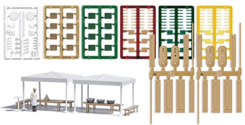 Busch 1830 H0 Catering-Set mit Koch