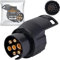 Xtremeauto 7 Pin To 13 Pin Towing Adaptor - 7 Pin To 13 Pin Adapter For Trailer, Caravan, 7 Pin To 13 Pin Towing Adapter Socket Plug 7pin To 13pin Adapter Converter