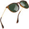 kunchu Sonnenbrille-Damen-Polarisierte-Sonnenbrille-Rund-UV400-im-Retro-Sonnenbrille-für-Damen & Herren Schutz Vintage
