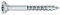 Vis Rocket tête fraisée étoile VYNEX Acier zingué 6x100/60 - Boite de 150-351400025073