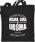 Baumwolltasche - Großmutter - Ich habe drei Titel Mama, Oma und Uroma - Uromas Geschenke Muttertag Urgroßmutter Geschenk - Unisize - Schwarz - einkaufstasche mama beutel grandma mom baumwolle