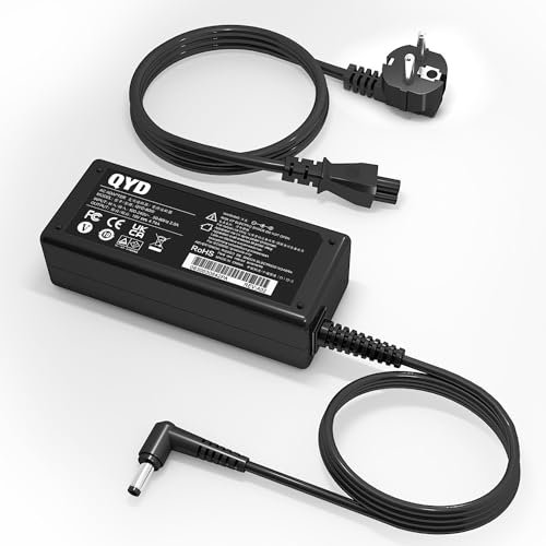 QYD 19V 90W Netzteil Ladegerät Ladekabel für Monitor ASUS ROG Swift PG248Q PG258Q PG278QR PG279Q PG348Q MX34VQ VG27AQ VG27BQ PG27AQ PG27VQ Rog Strix PG279Q PG279 PG279QZ XG27UQ PG259QN Charger