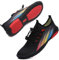 Herren Damen Badeschuhe Strandschuhe Wasserschuhe Schwimmschuhe Aquaschuhe Sommer Surfschuhe Barfußschuhe Schnelltrocknend(schwarz,47 EU)