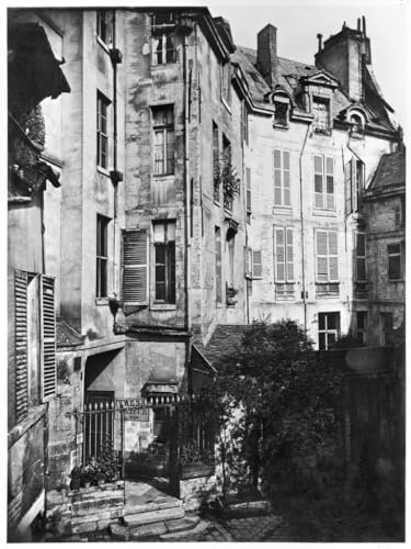 NAAYRASA Berühmte Gemälde Poster Und Drucke Abstraktes Gemälde Rohan Courtyard Von Charles Marville für Schlafzimmer Home Decor 60x90cm