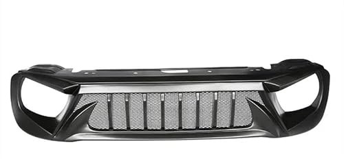 AIDLMBG Griglia Presa d'aria Stile Nero opaco Carbonio Accessori per la messa a punto degli esterni Ricambi per Jeep Per Renegade 2019-2023 (Matt Black)