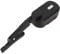 Sorandy Motorcycle Helmet Visor Wiper, 2 Speed Switch Windshield Wiper Rechargeable Motorcycle Helmet Wiper Universal Rainproof Helmet Windshield Wiper for Motorbike Visor 800mAh Battery