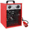 XMTECH Heizlüfter Elektroheizung 5kW 400V - Bauheizer, Elektroheizer, Heizstrahler, Heizgerät, Heizgebläse 3 Heizstufen mit Netzkabel