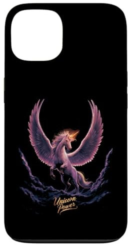 iPhone 13 Cute Girl's Magical Unicorn Power Case