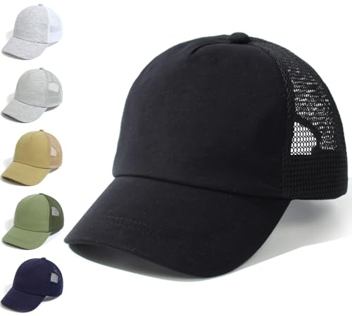 YANWANG Bambino Baseball Cappellino Traspirante Regolabile Baby Toddler Cappello da Sole Dinosauro Solido Colore Cappellini per Bambini Ragazzi Ragazze