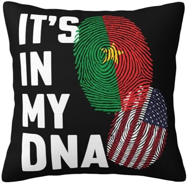 Dekokissen 45X45Cm Burkina Faso: Es Liegt In Meiner DNA Kissenhülle Square Outdoor Kissenbezüge Für Zuhause, Büro, Schlafzimmer