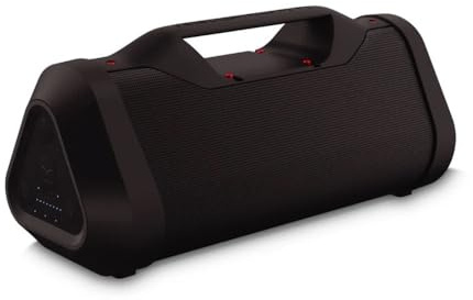Monster SBB 3.0E Sound Blaster 3.0 Black Enceinte Bluetooth Portable, 120W, Résistante à l'eau IPX5, 7 Haut-Parleurs, Modes Intérieur/Extérieur, NFC