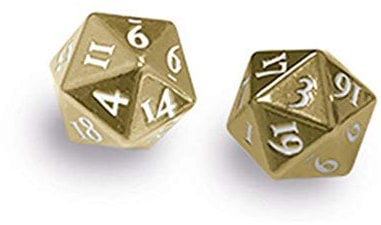 Dice Würfel 14568 Ultra Pro Heavy Metal Würfel Set (2 Stück)