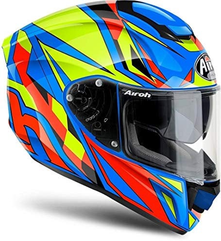 Airoh ST5TH18 ST 501 Blau/Gelb/Rot M
