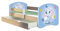 Kinderbett Jugendbett mit einer Schublade und Matratze Sonoma mit Rausfallschutz Lattenrost ACMA II 140x70 160x80 180x80 (26 Elefant, 180x80 + Bettkasten)