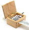 Sysow Spieluhr mit Lochstreifen und Locher, Kurbel Music Box 15 Note DIY Handkurbel Spieluhr Bewegung, zum Selbstkomponieren für Geburtstag Geschenk