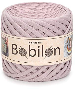T-Shirt Garn Fettuccini Zpagetti Ball 3-5mm T-Shirtgarn zum Häkeln Stricken, Maske Ohrbinden, T Garn Bio-Baumwolle, Makramee T-Garn, Jersey Garn - Nude