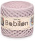 T-Shirt Garn Fettuccini Zpagetti Ball 3-5mm T-Shirtgarn zum Häkeln Stricken, Maske Ohrbinden, T Garn Bio-Baumwolle, Makramee T-Garn, Jersey Garn - Nude