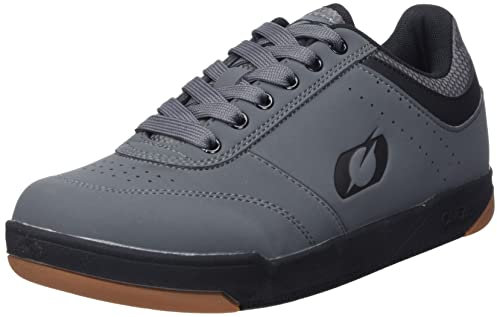 O'NEAL | Mountainbike-Schuhe | MTB Downhill Freeride | Vegan | Ultimatives Gleichgewicht zwischen Grip und Fußpositionierung, atmungsaktiv | Pumps Flat V.22 Shoe | Erwachsene | Grau Schwarz | Größe 47