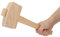 Martello per Legno da Carpentiere Martello per Intaglio del Legno Mazzuolo per la Lavorazione del Legno in Legno di Faggio Strumento di Maschiatura Professionale in Legno Sorprendente Gratuito(L)