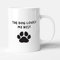 Victorian Printing Co - The Dog Loves Me Best - Pet Gift Mug, Ceramic, 11fl.oz.