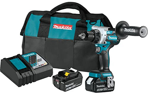 Makita XFD14T 18V LXT® Lithium-Ion Brushless Cordless 1/2 Driver-Drill Kit (5.0Ah)
