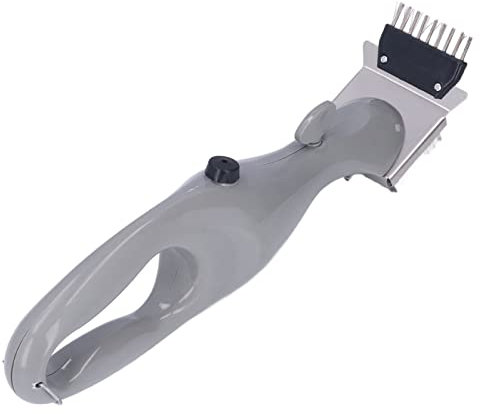 Brosse de nettoyage à la vapeur pour gril, fonctionnement manuel, design ergonomique, brosse à vapeur pour gril de barbecue pour grils en céramique pour grils en fonte