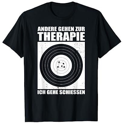 Ich Gehe Schießen Sportschützin Sportschütze T-Shirt