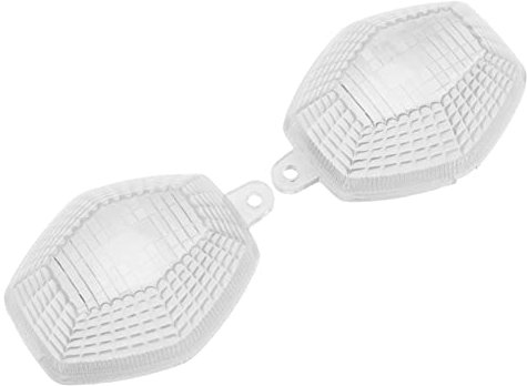 Motorrad-Blinker, Signallichtlinsen-Anzeigelampen-Abdeckungen, Ersatz für GSX 650F 2008-2011 Schwarz 2008-2011 für SV 650 N S 2003-2016 DL V-Strom 2004-2011 (Transparent)