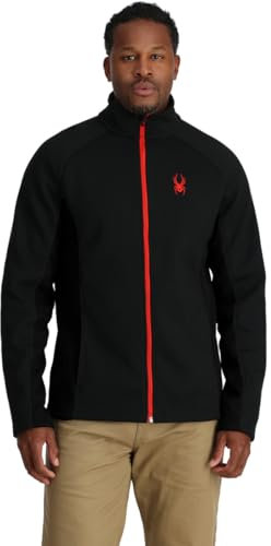 Spyder Constant Full Zip Fleece, Herren, Schwarz, M