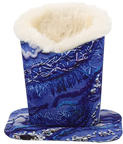 DOITOOL Porte-Lunettes en Cuir avec Doublure en Peluche Support Pratique pour Lunettes De Soleil Et De Vue Protection Antirayures Idéal pour Bureau Salon Et Chambre