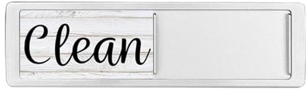 Visiblurry Spülmaschinen-Magnet „Clean Dir “-Schild, Slide „Clean Dirty Indicator“-Schild, „Clean Sign“, Kühlschranktafel, Spülmaschinen-Slide-Magnete für Hinweis, Slide-Aufkleber