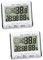 BESPORTBLE Hygrometer-Thermometer 2St Hygrometer digitales Thermometer Temperatur-Feuchtigkeits-Monitor Anzahl Elektronische Uhr Digitales Hygrometer-Thermometer