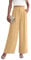 Yommay Damen Hose Elegante Lässig Baggy Sommerhose Leicht Bequem Business Hosen Anzughose mit Taschen,Aprikose,M