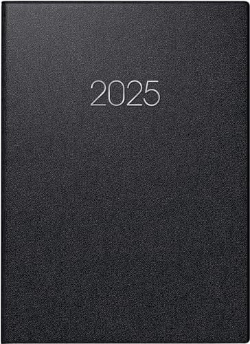 BRUNNEN Buchkalender Mod. 796 2025 | A5, Kunststoff, schwarz