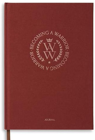 Becoming a Warrior Guided Journal for Women - 100+ Prompts for Self-Discovery, Thank & Facing Fears, B5 Large Undated Manifestation Journal Notebook for Longformat Writing & Reflection, Created