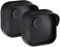 MOSISO Silicone Case Cover Compatible with Blink Outdoor 4 (4th Gen) Camera, Weatherproof Protective Silicon Skin Cover for All-New Outdoor 4 Smart Security Camera, Black, 2 Pack