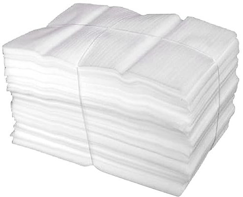 DIYEAH 100pcs Shockproof Bag Packing Foam Foam Packaging Cushioning for Moving and Shipping for Glassware Wrap and Packaging Material