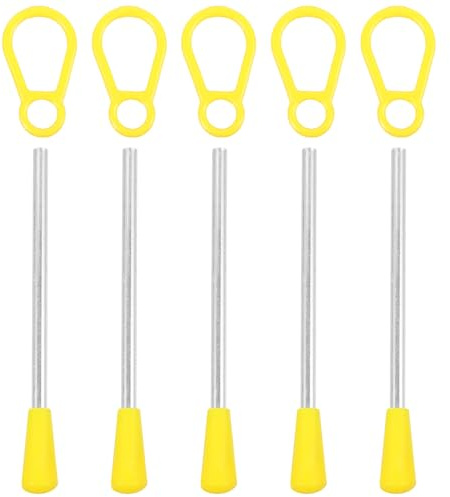 JOINPAYA 10Pcs Triangle Instrument Accessory: 5.11 Inch Triangle Iron Mallet Percussion Stick for Kids Music Learning, Orff Music Learning Tool Educational Instrument Accessory