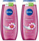 NIVEA Gel de ducha Waterlily y aceite de 250 ml. (Paquete de 2)
