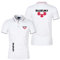 WDGYZZXJ Poloshirts Für Herren Kurzärmelig, Für SU.ZU.K.I Aufdruck Weiches T-Shirt Oberteil Kleidung T-Shirts Mit Kragen Patchwork Sportliche Hemden Knöpfe-BaiS||M