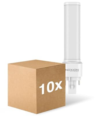 Noxion Mehrfachpackung 10x Lucent PL-C LED 5.2W - 840 Kaltweiß | 2-Pins - Ersatz Für 18W
