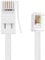 ltteea Telephone Cable Phone Cable 10m BT Telephone to RJ11 for Landline ADSL Modem BT Plug to RJ11 Male Broadband 6P4C 4-Pin Extension Lead for UK Landline Modem Fax Dial-Up Home Office