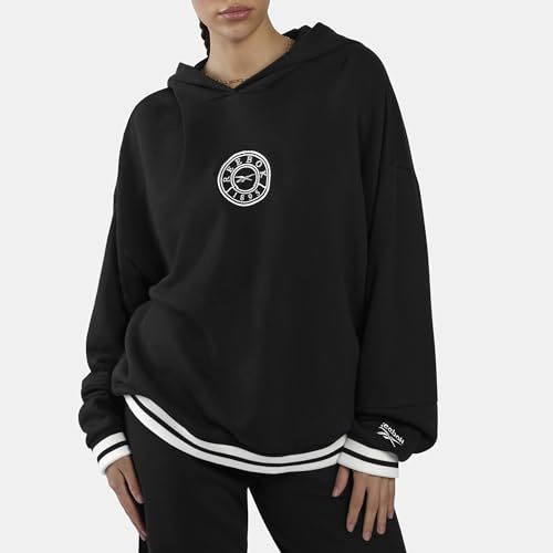 Reebok Lawn Club Oversized Hoodie Black