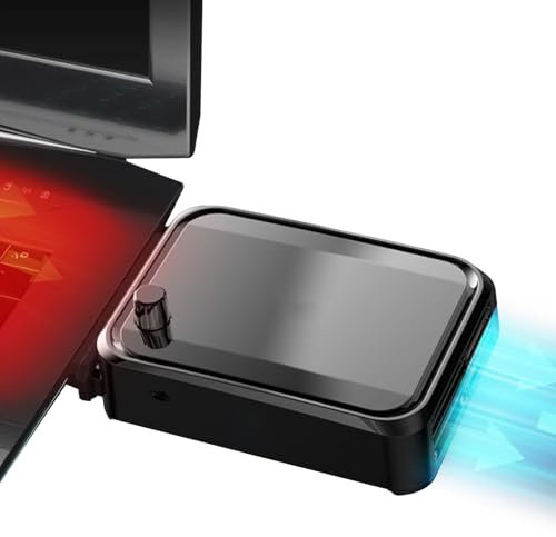 Cooler Fan for Laptop - Computer Radiator | Computer Laptop Exhaust Radiator | Laptop Fan | Low Noise CPU Cooler for Work Mul